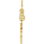 Accented Initial Necklace