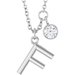 Accented Initial Necklace