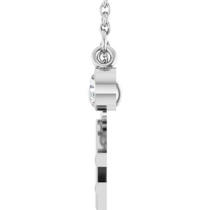 Accented Initial Necklace