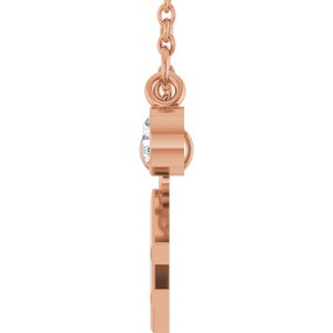 Accented Initial Necklace