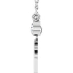 Accented Initial Necklace