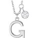 Accented Initial Necklace