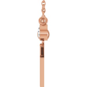 Accented Initial Necklace