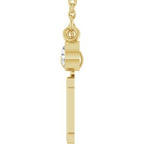 Accented Initial Necklace