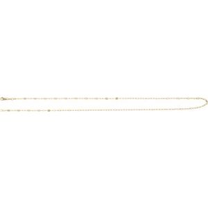 2.5 mm Light Paperclip-Style Starburst Mirror Chain