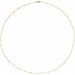 2.5 mm Light Paperclip-Style Starburst Mirror Chain