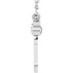 Accented Initial Necklace