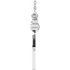Accented Initial Necklace