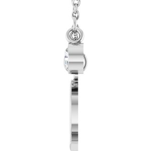 Accented Initial Necklace
