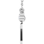 Accented Initial Necklace