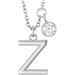 Accented Initial Necklace