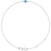 Bezel-Set Link Bracelet
