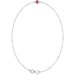 Bezel-Set Link Bracelet