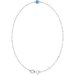Bezel-Set Link Bracelet