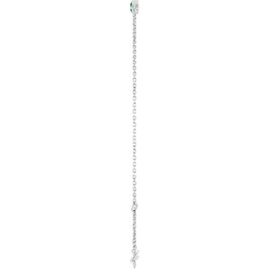 Bezel-Set Link Bracelet