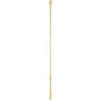Bezel-Set Link Bracelet