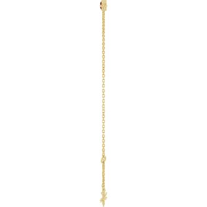 Bezel-Set Link Bracelet