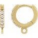 Accented Hoop Earring Top