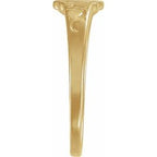Youth Cross Signet Ring