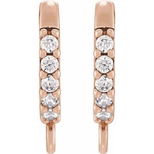 Accented Hoop Earring Top
