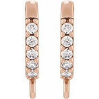 Accented Hoop Earring Top