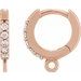 Accented Hoop Earring Top
