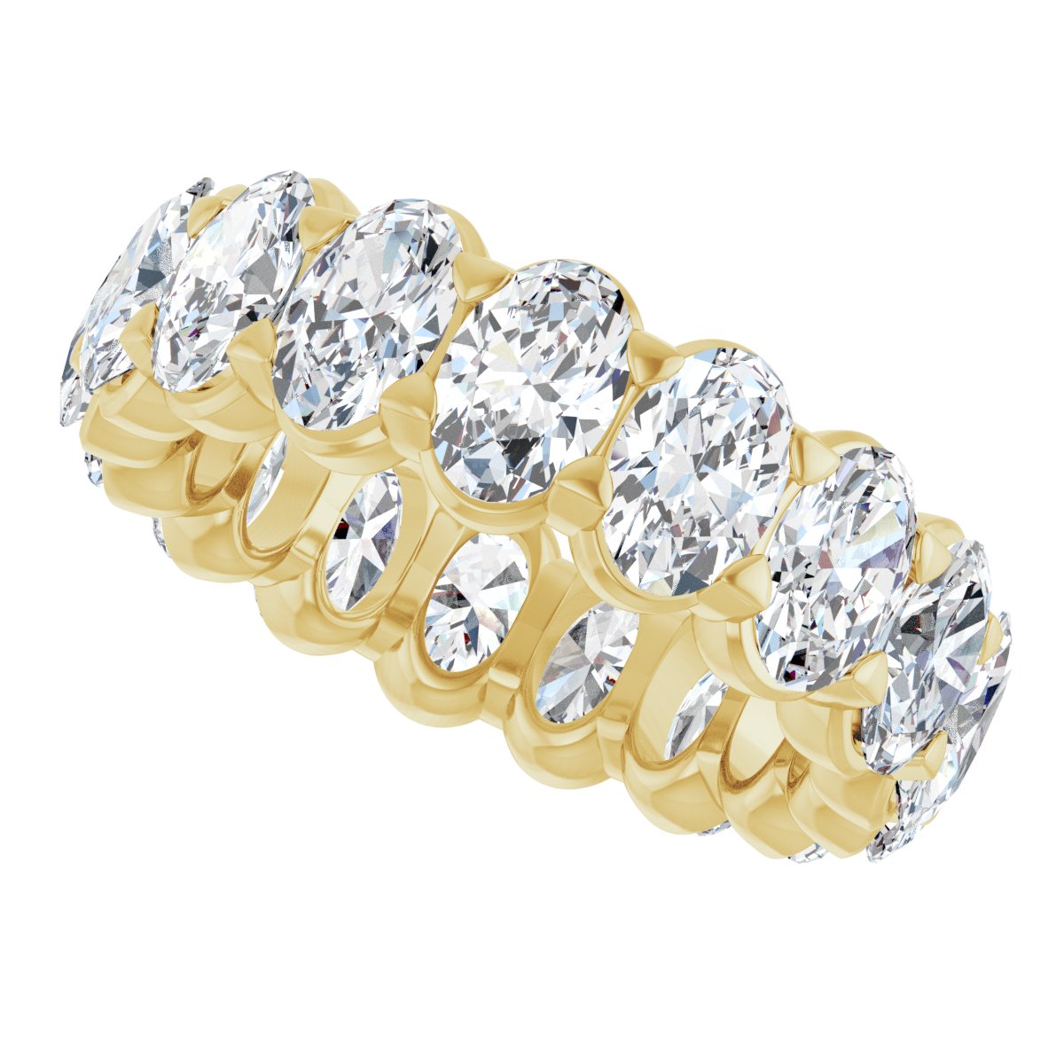 Low Profile Eternity Band