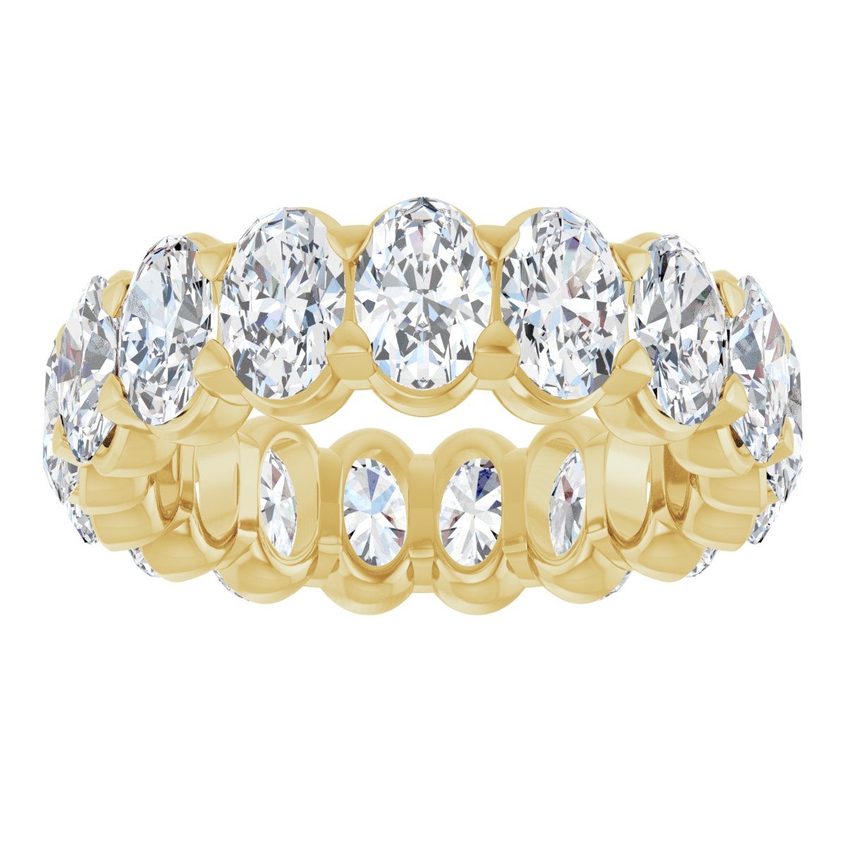 Low Profile Eternity Band