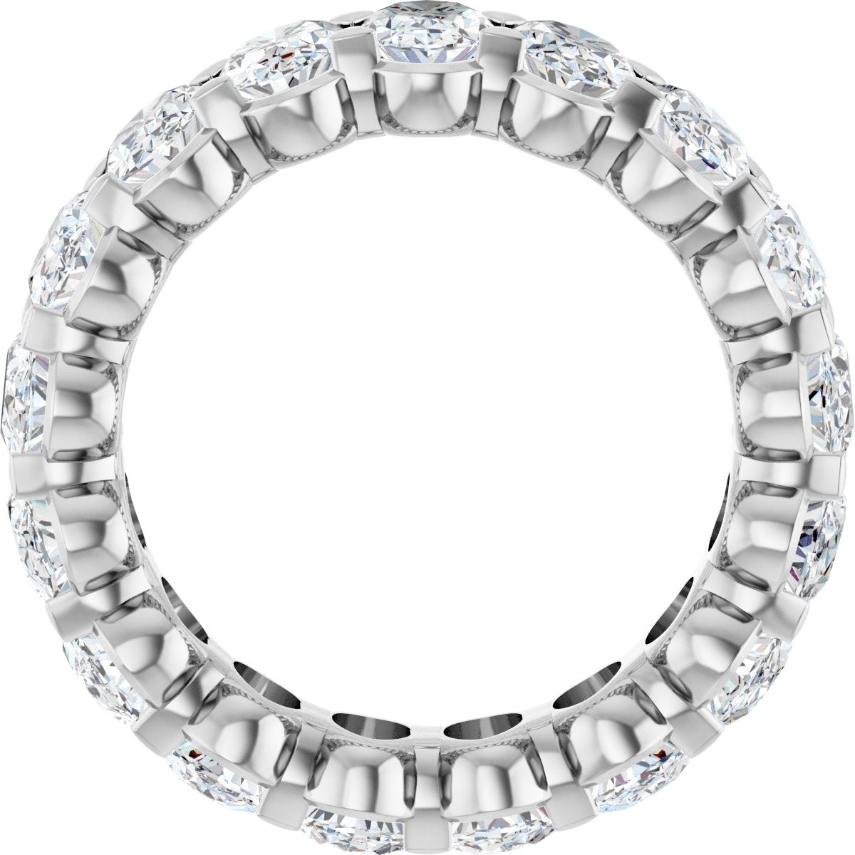 Low Profile Eternity Band