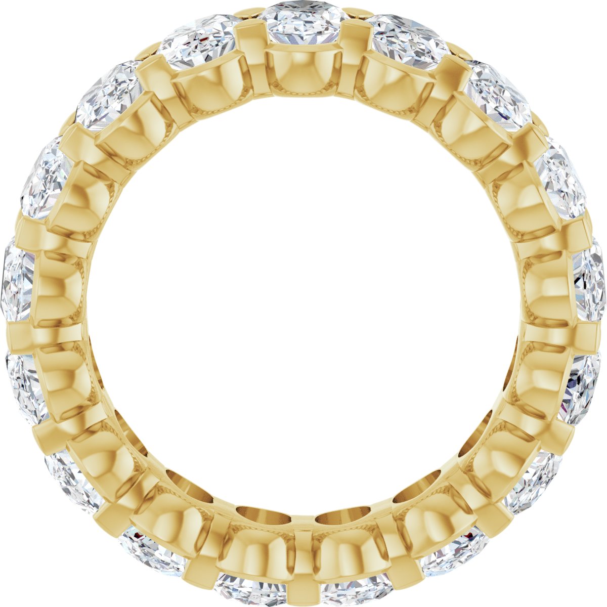 Low Profile Eternity Band