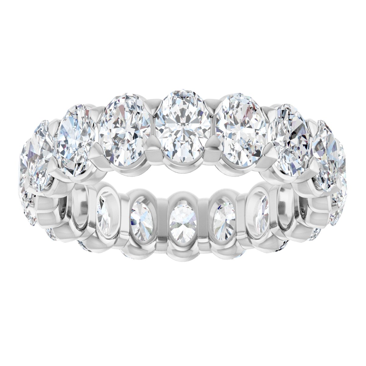 Low Profile Eternity Band