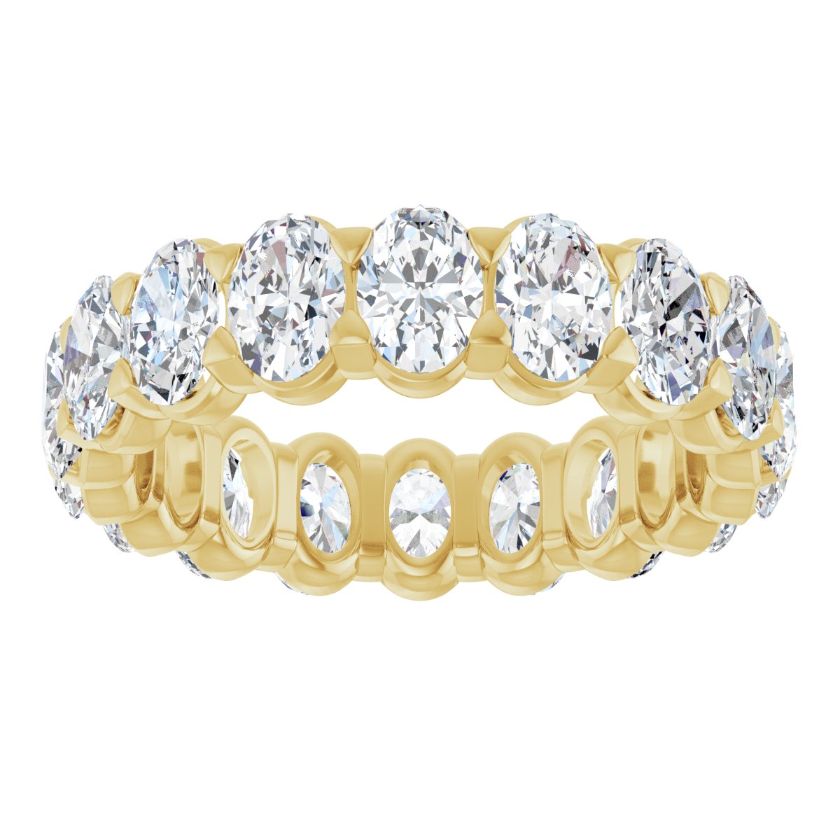 Low Profile Eternity Band