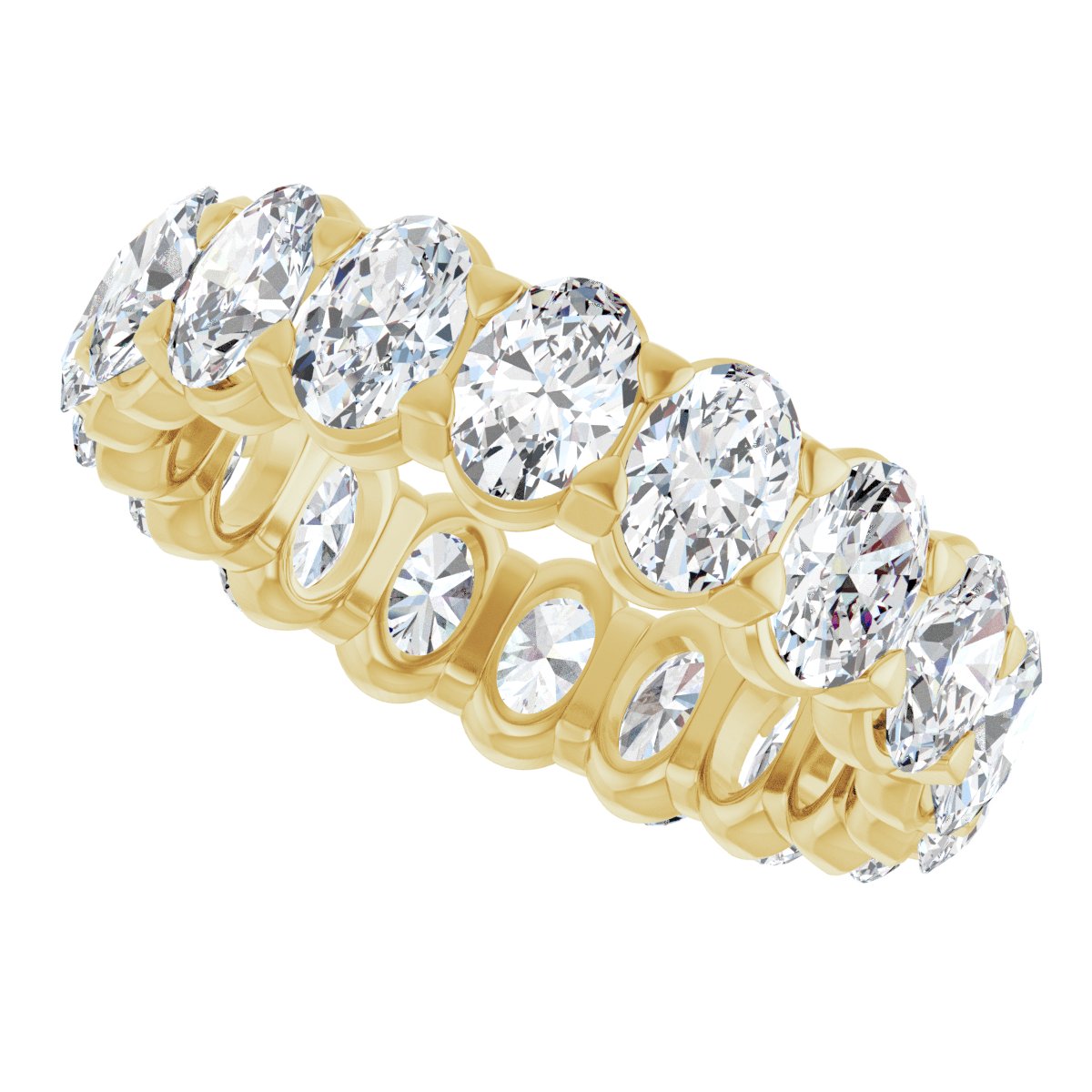 Low Profile Eternity Band