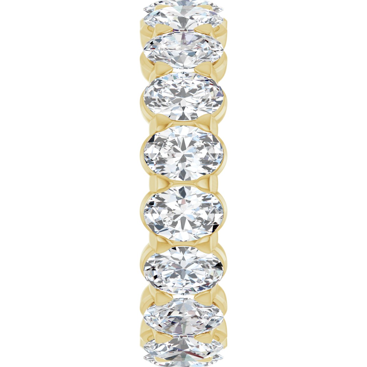 Low Profile Eternity Band