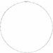2.5 mm Light Paperclip-Style Starburst Mirror Chain