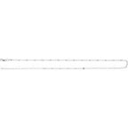 2.5 mm Light Paperclip-Style Starburst Mirror Chain