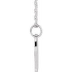 Faith Over Fear Disc Necklace or Pendant
