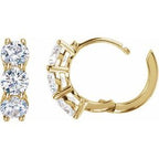 Accented Hoop Earrings