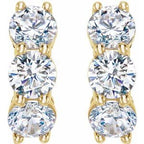 Accented Hoop Earrings