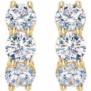 Accented Hoop Earrings