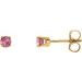 Round 4-Prong Youth Birthstone Stud Earrings