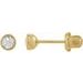 Imitation Crystal Inverness® Piercing Stud Earrings