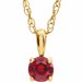 Youth Birthstone Necklace or Pendant