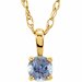 Youth Birthstone Necklace or Pendant