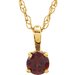 Youth Birthstone Necklace or Pendant