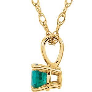 Youth Birthstone Necklace or Pendant