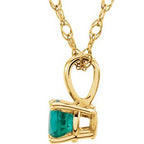 Youth Birthstone Necklace or Pendant