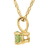 Youth Birthstone Necklace or Pendant