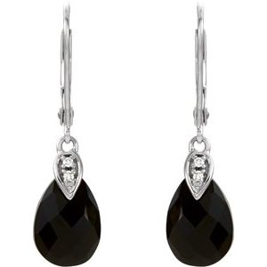 Accented Briolette Earrings