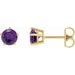 Solitaire Stud Earrings